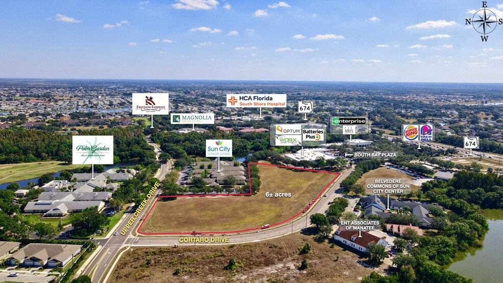 Primary Photo Of Cortaro Dr, Sun City Center Land For Sale
