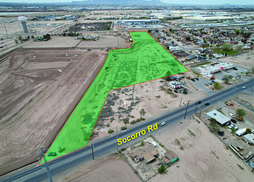 Primary Photo Of 9850 Socorro Rd, El Paso Land For Sale