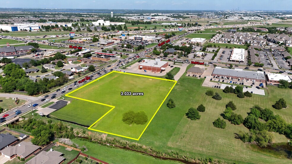 Primary Photo Of S Mustang & Reno Ave, Yukon Land For Sale