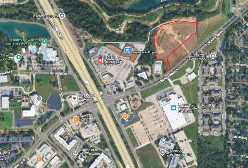 More Photos Of 9926 Cypresswood dr, Houston Land For Sale