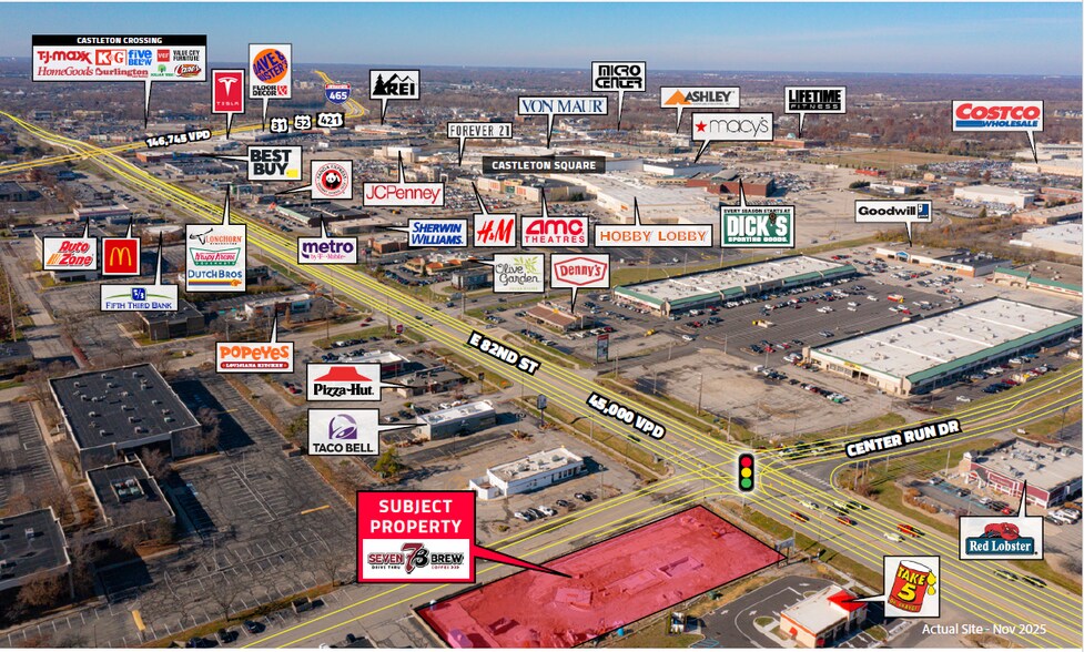 More Photos Of 6411 E 82nd St, Indianapolis General Retail For Sale