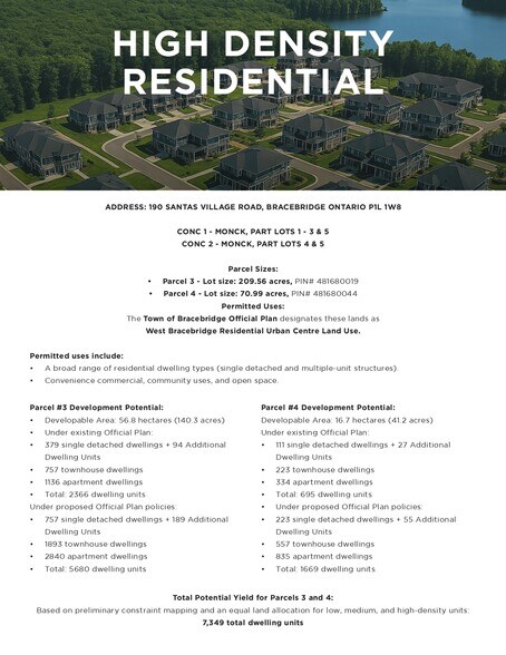 More Photos Of 190 Santas Village Road, Bracebridge Land For Sale