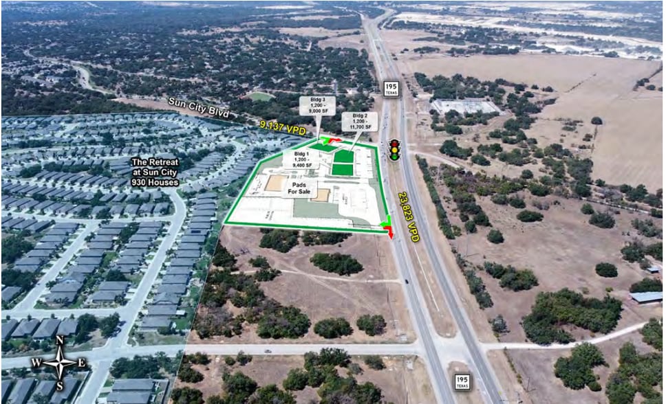 More Photos Of TX-195 & Sun City Blvd, Georgetown Unknown For Lease