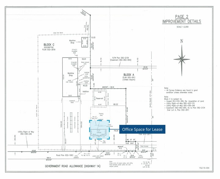 More Photos Of 6204 46 Av, Tofield Office For Lease