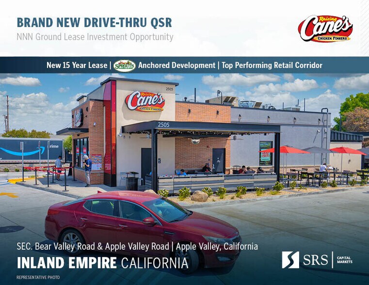 Primary Photo Of SEC Bear Valley Rd, Apple Valley Fast Food For Sale