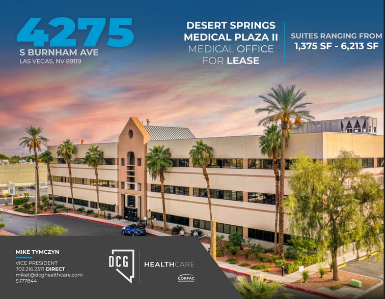 Primary Photo Of 4275 S Burnham Ave, Las Vegas Medical For Lease