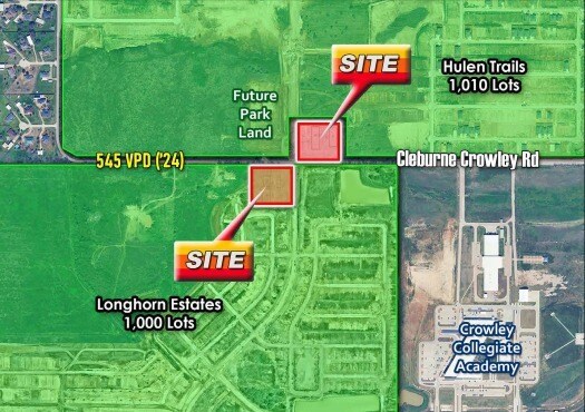 More Photos Of Hulen St & Cleburne Crowley Rd, Crowley Unknown For Lease