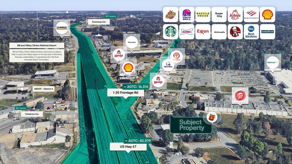 More Photos Of 10200 Mabelvale Plaza Dr, Little Rock Fast Food For Sale