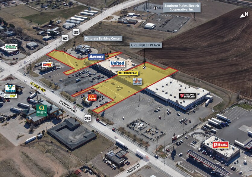 More Photos Of 2209 Avenue F NW, Childress Storefront For Lease