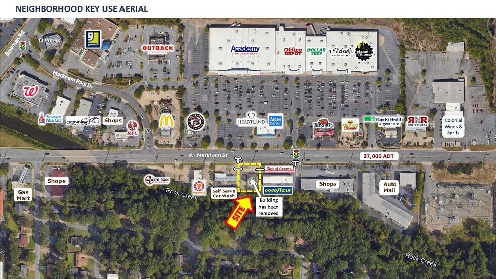 More Photos Of 11415 W Markham St, Little Rock Land For Sale