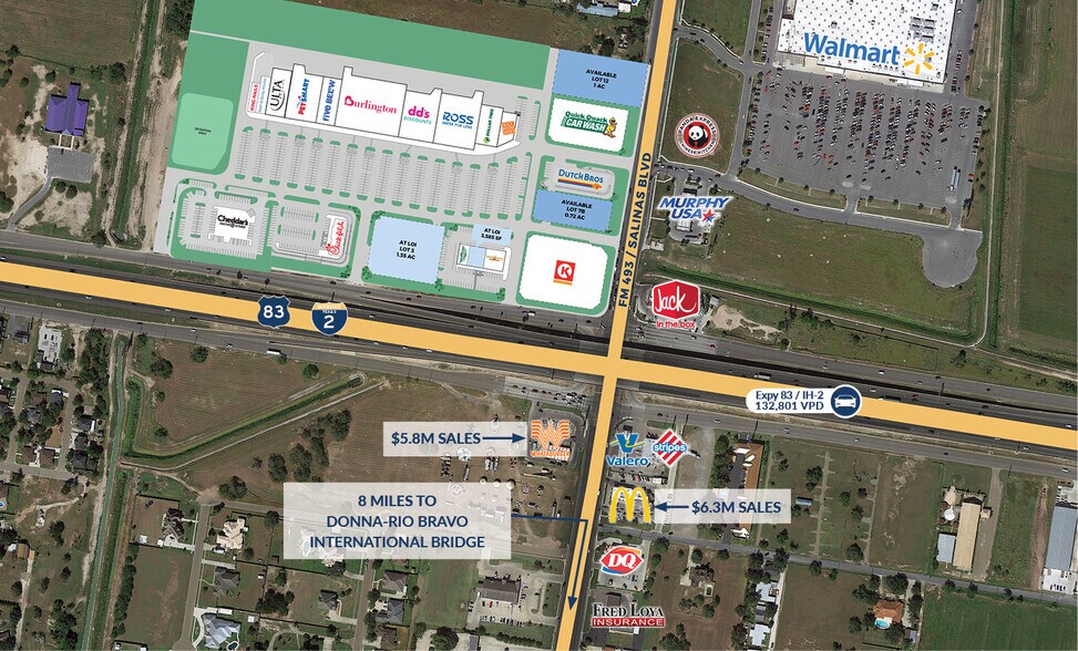 More Photos Of Expressway 83, Donna Unknown For Lease