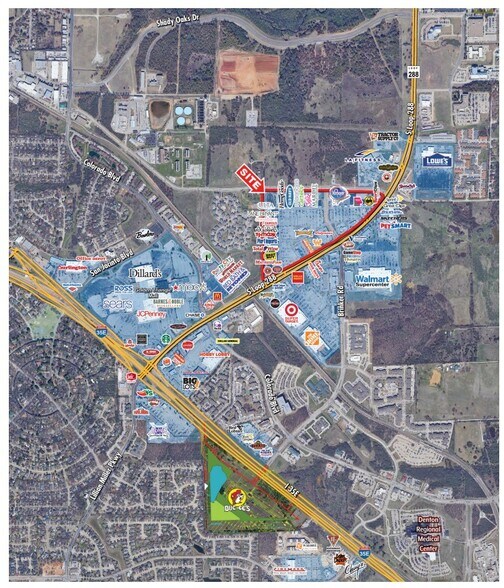 More Photos Of 1400-1800 S Loop 288, Denton Unknown For Lease