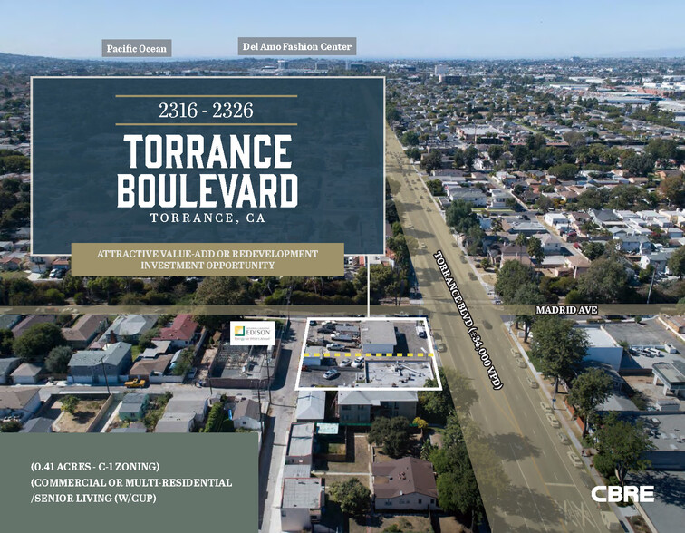 Primary Photo Of 2316-2326 Torrance Blvd, Torrance Land For Sale