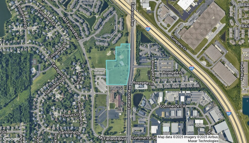 Primary Photo Of 7536 S Emerson Ave, Indianapolis Land For Sale