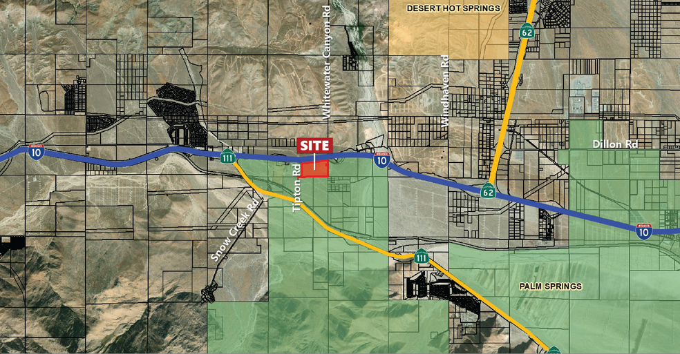 Primary Photo Of Tipton Rd @ Whitewater Canyon Rd, Palm Springs Land For Sale