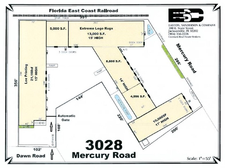 More Photos Of 3028 Mercury Rd, Jacksonville Warehouse For Lease