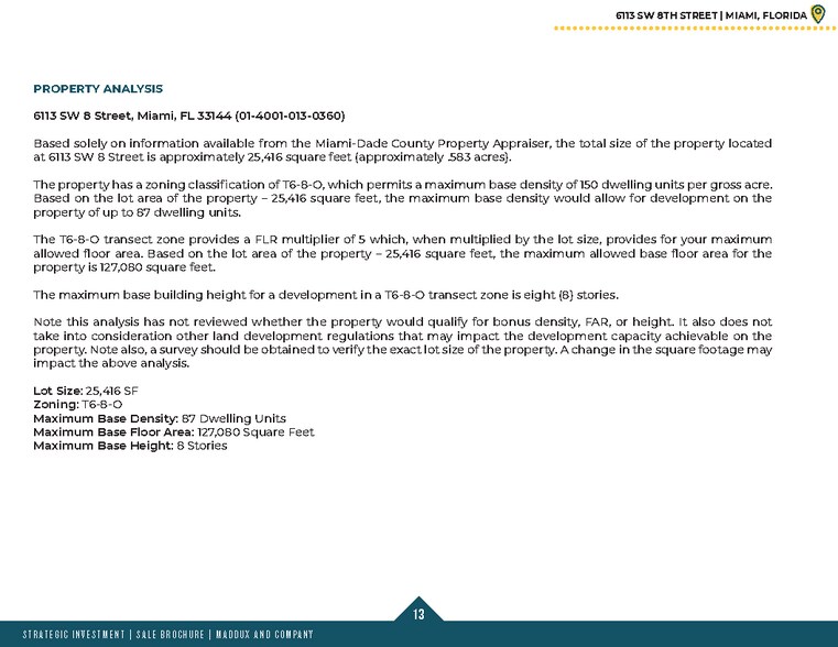 More Photos Of 6113 SW 8th St, West Miami Freestanding For Sale