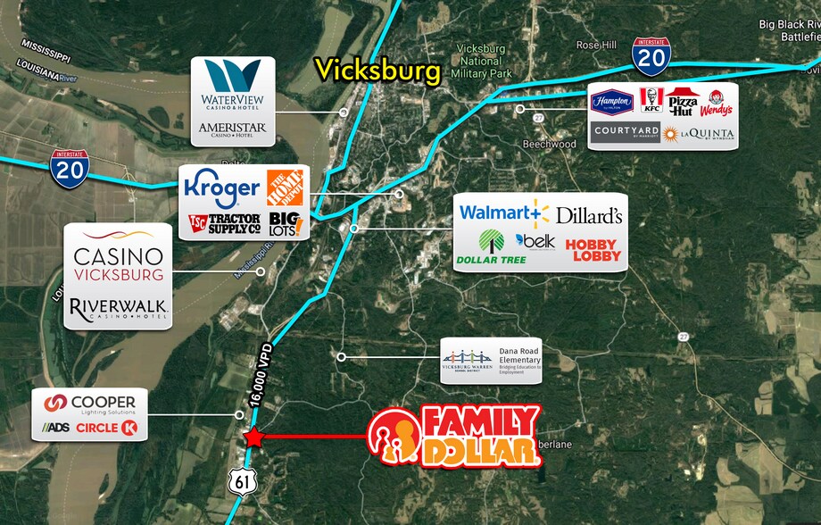 More Photos Of 5100 Highway 61 S, Vicksburg Convenience Store For Sale