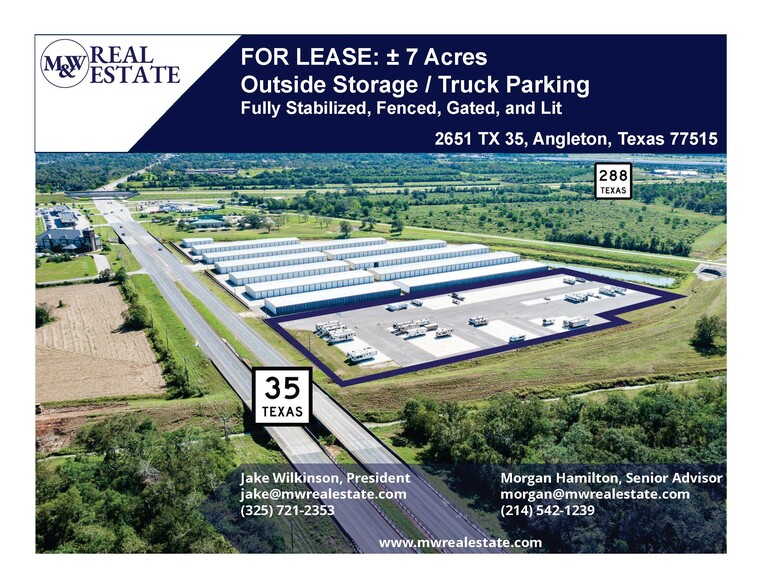 Primary Photo Of 2651 TX 35, Angleton Land For Lease