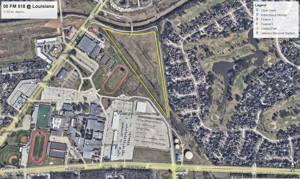 More Photos Of 00 FM 518 @ Louisiana, League City Land For Sale
