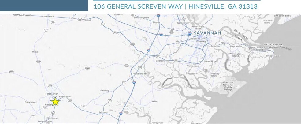 More Photos Of 106 W General Screven Way, Hinesville Land For Sale
