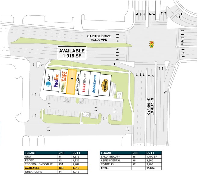 Primary Photo Of 12455 W Capitol Dr, Brookfield Freestanding For Lease