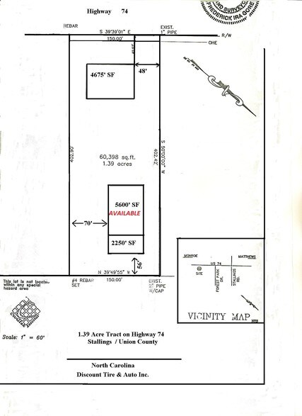 More Photos Of 2023 Richard Baker Dr, Stallings Service For Lease