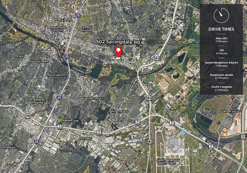 More Photos Of 502-504 Springdale Rd, Austin Land For Sale