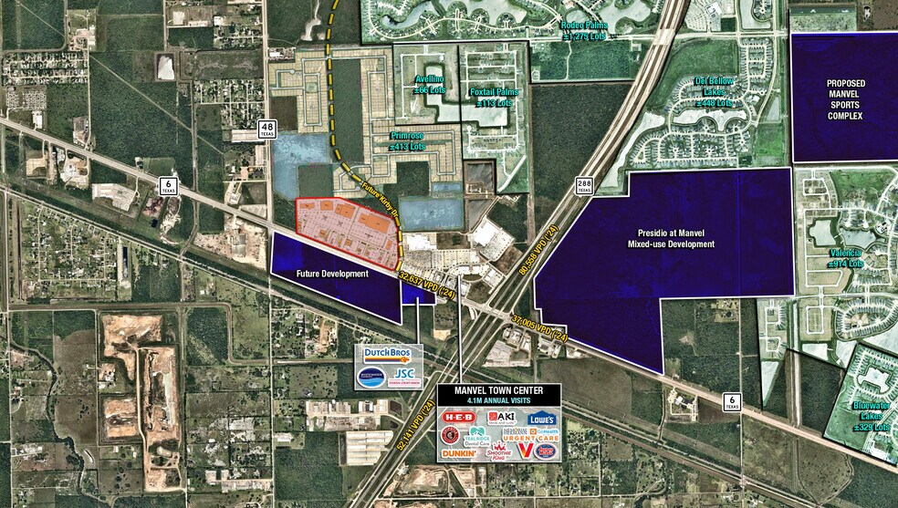 More Photos Of Highway 6 @ Kirby Dr, Manvel Land For Lease