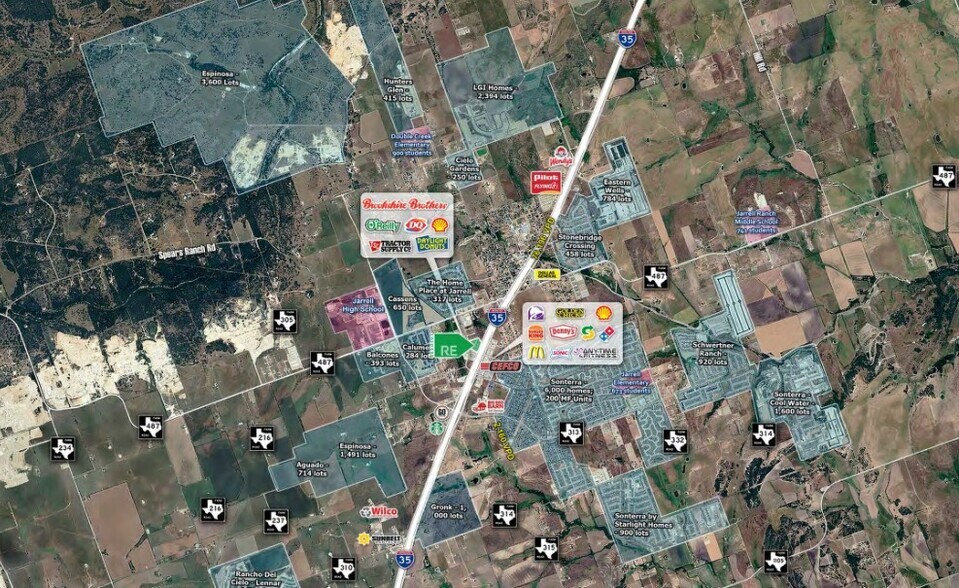 More Photos Of 11775 Interstate 35, Jarrell Unknown For Lease