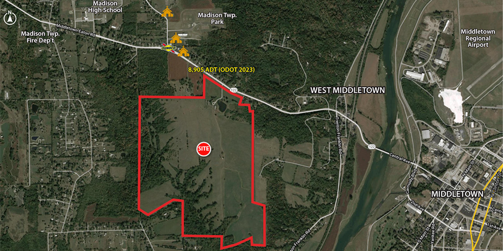 Primary Photo Of 881 Middletown Eaton Rd, Middletown Land For Sale