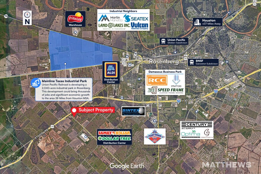 More Photos Of 0 Highway 59 & Hartledge Rd, Rosenberg Land For Sale