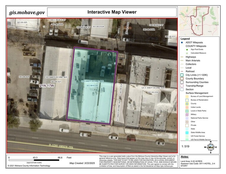More Photos Of 313 E Andy Devine Ave, Kingman Storefront For Sale