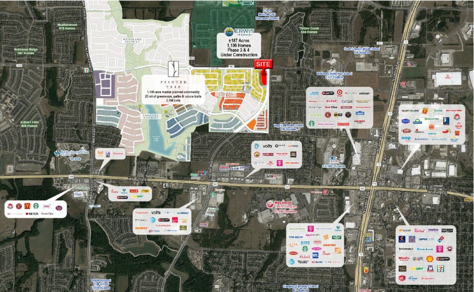More Photos Of SWQ of Wilmeth Rd & Hardin blvd, McKinney Storefront For Lease