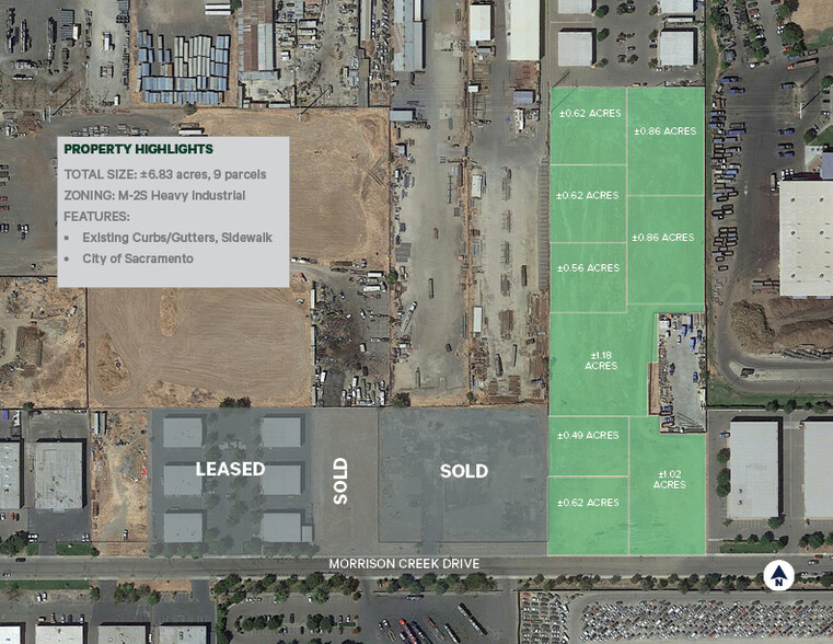 Primary Photo Of Morrison Creek Dr, Sacramento Land For Lease