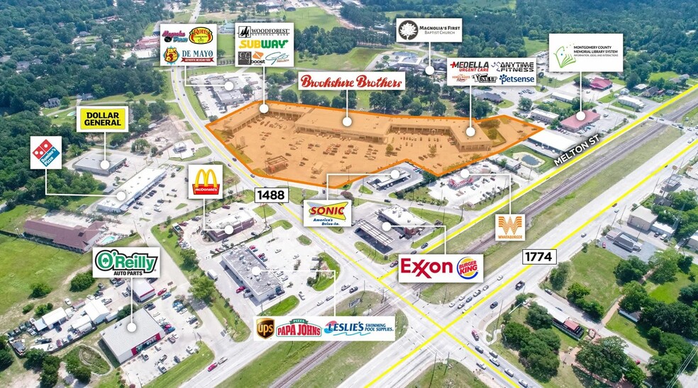 More Photos Of 18535 FM 1488 Rd, Magnolia General Retail For Lease