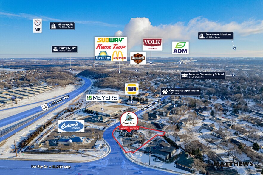 More Photos Of 1661 Commerce Dr, North Mankato Freestanding For Sale