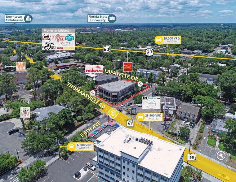 More Photos Of 1240 Thomasville Rd, Tallahassee Storefront For Lease