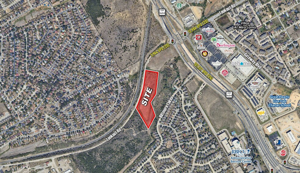 Primary Photo Of Lookout Rd & Loop 1604, San Antonio Land For Sale
