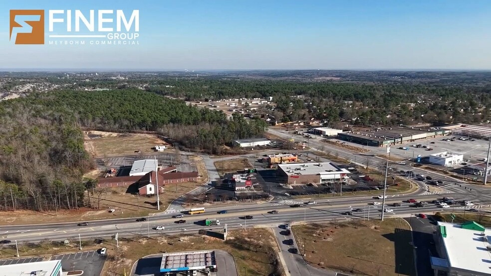 Primary Photo Of 3696 Windsor Spring Rd, Hephzibah Fast Food For Lease