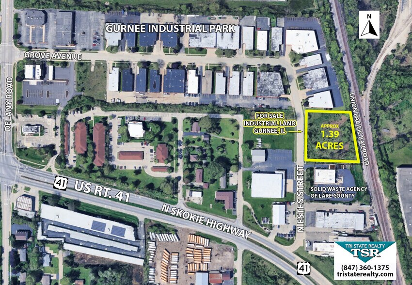 Primary Photo Of 1321 Estes St, Gurnee Land For Sale