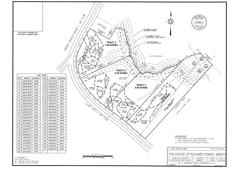 Primary Photo Of 3601 Indian Shoals Rd SE, Bethlehem Land For Sale