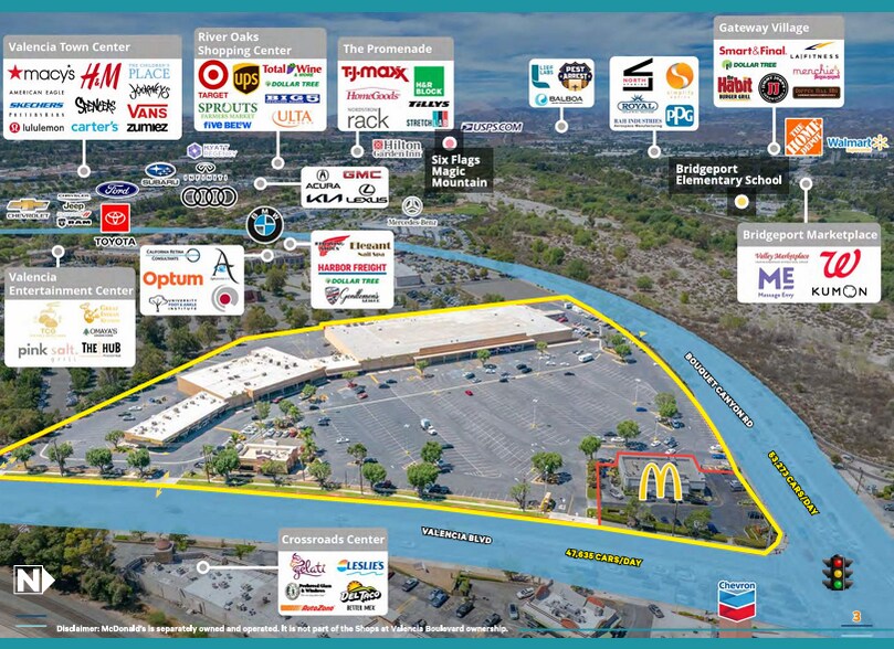 More Photos Of 23126-23170 Valencia Blvd, Santa Clarita Supermarket For Lease