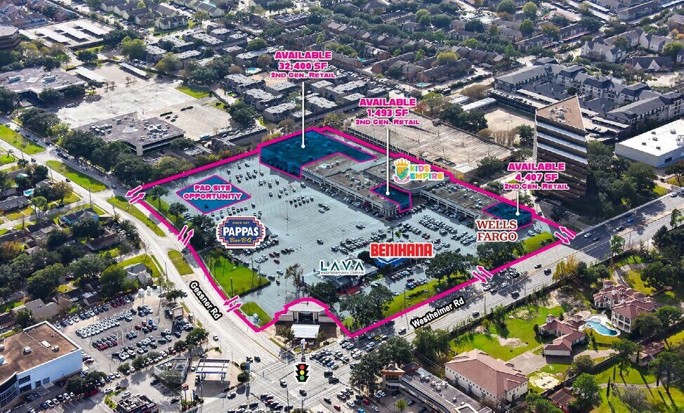 More Photos Of 9711-9795 Westheimer Rd, Houston Unknown For Lease