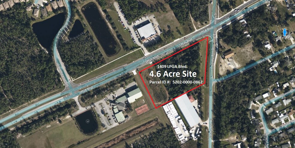 More Photos Of 1409 LPGA Blvd, Daytona Beach Land For Sale