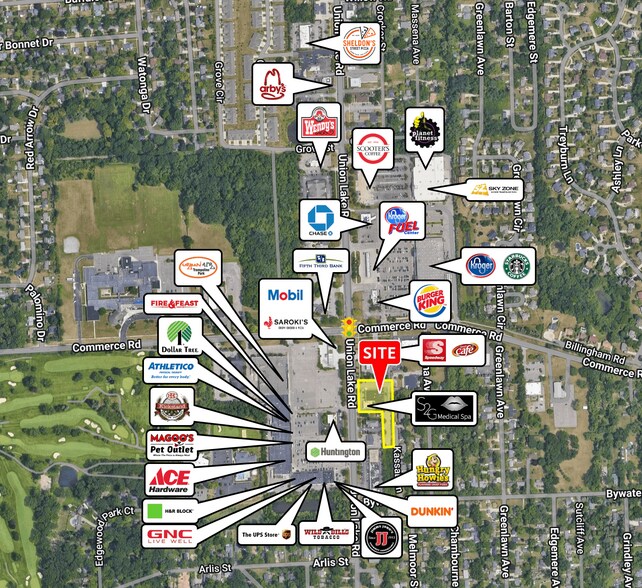 More Photos Of 3053-3063 Union Lake Rd, Commerce Township Storefront For Sale
