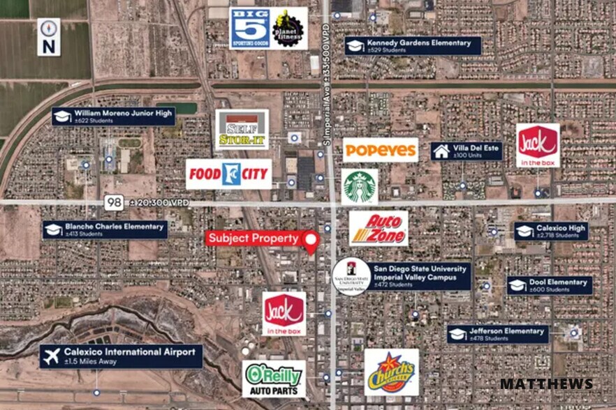 More Photos Of 839 Emerson Ave, Calexico Showroom For Sale