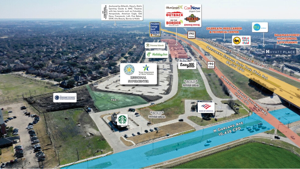 More Photos Of 5290 George Bush Highway, Garland Land For Sale