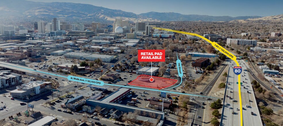 Primary Photo Of 655 N Wells Ave, Reno Land For Lease