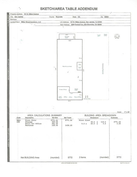 More Photos Of 121 N Dillon Ave, San Jacinto Warehouse For Sale